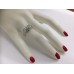 1.90 ct Ladies Three Stone Round Cut Diamond Anniversary Wedding Band Ring in 14 kt White Gold