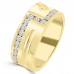 0.65 ct Men's Round Cut Diamond Wedding Band in Yellow Gold Channel Setting 0.65 ct Men's Round Cut Diamond Wedding Band in Yellow Gold Channel Setting