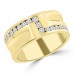 0.65 ct Men's Round Cut Diamond Wedding Band in Yellow Gold Channel Setting 0.65 ct Men's Round Cut Diamond Wedding Band in Yellow Gold Channel Setting