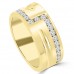 0.65 ct Men's Round Cut Diamond Wedding Band in Yellow Gold Channel Setting 0.65 ct Men's Round Cut Diamond Wedding Band in Yellow Gold Channel Setting