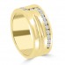 0.65 ct Men's Round Cut Diamond Wedding Band in Yellow Gold Channel Setting 0.65 ct Men's Round Cut Diamond Wedding Band in Yellow Gold Channel Setting