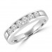 0.95 ct Men's Round Cut Diamond Wedding Band in 14 kt White Gold 0.95 ct Men's Round Cut Diamond Wedding Band in 14 kt White Gold