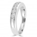 0.95 ct Men's Round Cut Diamond Wedding Band in 14 kt White Gold 0.95 ct Men's Round Cut Diamond Wedding Band in 14 kt White Gold