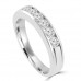 0.95 ct Men's Round Cut Diamond Wedding Band in 14 kt White Gold 0.95 ct Men's Round Cut Diamond Wedding Band in 14 kt White Gold