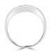 0.95 ct Men's Round Cut Diamond Wedding Band in 14 kt White Gold 0.95 ct Men's Round Cut Diamond Wedding Band in 14 kt White Gold
