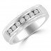 0.40 ct Ladie's Round Cut Diamond Wedding Band in 14 kt White Gold 0.40 ct Ladie's Round Cut Diamond Wedding Band in 14 kt White Gold