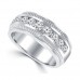 0.75 ct Men's Round Cut Diamond Wedding Band Ring in Channel Setting 0.75 ct Men's Round Cut Diamond Wedding Band Ring in Channel Setting