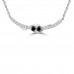 1.38 ct Round Cut Diamond Stick Bar Horizontal Long Pendant Necklace for Women (G Color SI-1 Clarity) with 16 inch Chain Included 1.38 ct Round Cut Diamond Stick Bar Horizontal Long Pendant Necklace for Women (G Color SI-1 Clarity) with 16 inch Chain Included