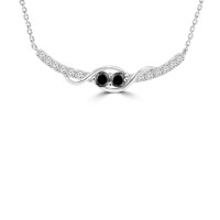 1.38 ct Round Cut Diamond Stick Bar Horizontal Long Pendant Necklace for Women (G Color SI-1 Clarity) with 16 inch Chain Included