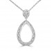 0.33 Ct Ladies Round Cut Diamond Pendant / Necklace 0.33 Ct Ladies Round Cut Diamond Pendant / Necklace