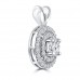 1.21 Ct Ladies Round Cut Diamond Pendant / Necklace 1.21 Ct Ladies Round Cut Diamond Pendant / Necklace