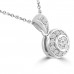 0.41 Ct Ladies Round Cut Diamond Solitaire Pendant 0.41 Ct Ladies Round Cut Diamond Solitaire Pendant