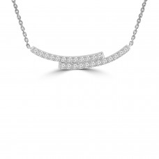 0.78 ct Round Cut Diamond Stick Bar Horizontal Long Pendant Necklace for Women (G Color SI-1 Clarity) with 16 inch Chain Included 0.78 ct Round Cut Diamond Stick Bar Horizontal Long Pendant Necklace for Women (G Color SI-1 Clarity) with 16 inch Chain Included