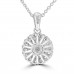 1.81 Ct Ladies Round Cut Diamond Pendant / Necklace