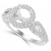 0.85 ct Ladies Round Cut Diamond Semi Mounting Engagement Ring in 14 kt White Gold 0.85 ct Ladies Round Cut Diamond Semi Mounting Engagement Ring in 14 kt White Gold
