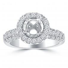 2.00 Ct Round Cut Diamond Semi Mounting Engagement Ring 2.00 Ct Round Cut Diamond Semi Mounting Engagement Ring