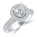 2.00 Ct Round Cut Diamond Semi Mounting Engagement Ring 2.00 Ct Round Cut Diamond Semi Mounting Engagement Ring