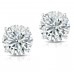 0.22 ct Round Cut Diamond Stud Earring in Push Back 0.22 ct Round Cut Diamond Stud Earring in Push Back