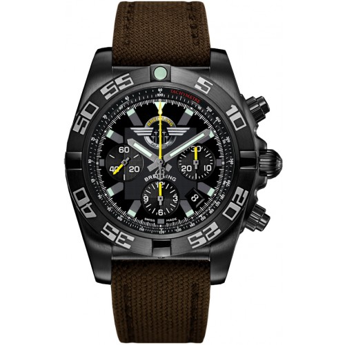 Breitling Chronomat 44 Blacksteel MB01109L-BD48-108W
