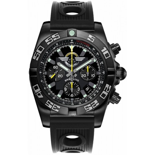 Breitling Chronomat 44 Blacksteel MB01109L-BD48-200S