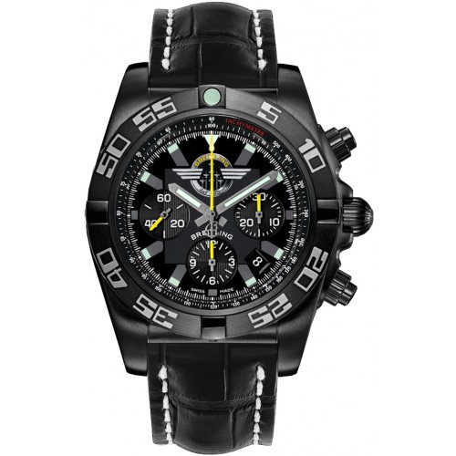 Breitling Chronomat 44 Blacksteel MB01109L-BD48-744P