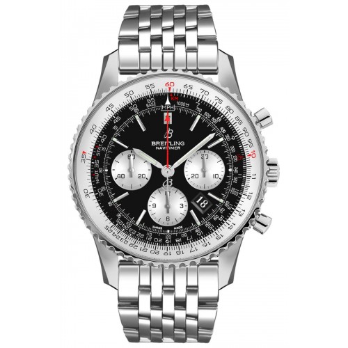 Breitling Navitimer 1 B01 Chronograph 43 Steel Men's Pilot Watch AB012121-BG75-450A Breitling Navitimer 1 B01 Chronograph 43 Steel Men's Pilot Watch AB012121-BG75-450A