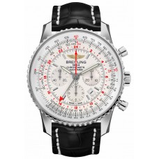 Breitling Navitimer GMT Mercury Silver Dial Men's Watch AB044121-G783-760P Breitling Navitimer GMT Mercury Silver Dial Men's Watch AB044121-G783-760P