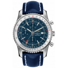 Breitling Navitimer World 46mm Chronograph Men's Watch A2432212-C651-102X