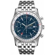 Breitling Navitimer World 46mm Blue Dial Men's Watch A2432212-C651-453A Breitling Navitimer World 46mm Blue Dial Men's Watch A2432212-C651-453A