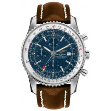 Breitling Navitimer World Blue Dial Automatic Men's Watch A2432212-C651-443X Breitling Navitimer World Blue Dial Automatic Men's Watch A2432212-C651-443X