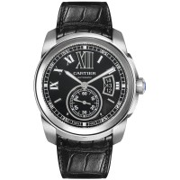 Cartier Calibre de Cartier Black Dial Men's Watch W7100041 Cartier Calibre de Cartier Black Dial Men's Watch W7100041