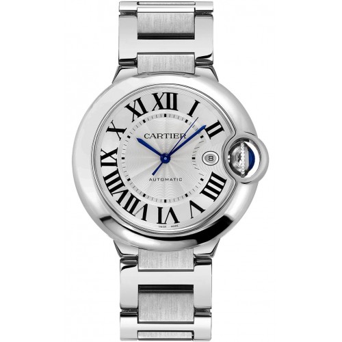 Cartier Ballon Bleu Guilloche Silver Dial Men's Dress Watch W69012Z4 Cartier Ballon Bleu Guilloche Silver Dial Men's Dress Watch W69012Z4