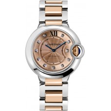 Cartier Ballon Bleu 18k Gold & Steel Diamond Watch WE902054 Cartier Ballon Bleu 18k Gold & Steel Diamond Watch WE902054