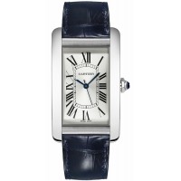Cartier Tank Americaine Silver Dial Men's Casual Watch WSTA0018 Cartier Tank Americaine Silver Dial Men's Casual Watch WSTA0018