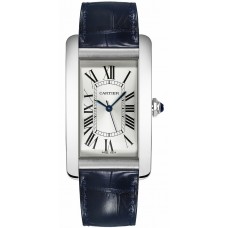 Cartier Tank Americaine Silver Dial Men's Casual Watch WSTA0018 Cartier Tank Americaine Silver Dial Men's Casual Watch WSTA0018