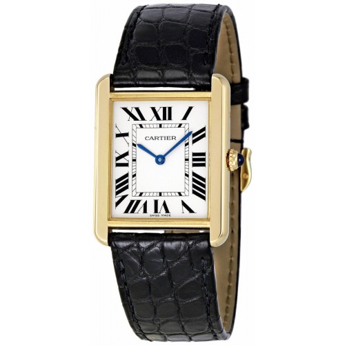 Cartier Tank Solo 18k Yellow Gold Women's Watch W5200002 Cartier Tank Solo 18k Yellow Gold Women's Watch W5200002