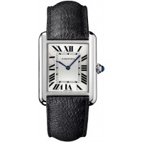 Cartier Tank Solo Steel Roman Numeral Dial Men's or Women's Watch WSTA0028 Cartier Tank Solo Steel Roman Numeral Dial Men's or Women's Watch WSTA0028