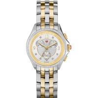 Michele Belmore Chrono Silver & Diamond Dial Ladies Watch MWW29B000006 Michele Belmore Chrono Silver & Diamond Dial Ladies Watch MWW29B000006