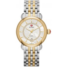 Michele CSX Elegance Two-Tone Women's Watch MWW03T000064 Michele CSX Elegance Two-Tone Women's Watch MWW03T000064
