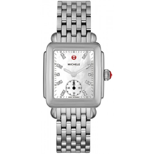 Michele Deco Mid Diamond Dial Women's Watch MWW06V000002