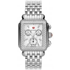 Michele Deco Diamond Women's Luxury Fashion Watch MWW06P000099 Michele Deco Diamond Women's Luxury Fashion Watch MWW06P000099