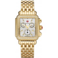Michele Deco Day Mother of Pearl & Diamond Ladies Watch MWW06P000100 Michele Deco Day Mother of Pearl & Diamond Ladies Watch MWW06P000100