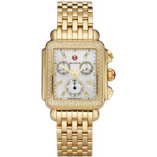 Michele Deco Day Mother of Pearl & Diamond Ladies Watch MWW06P000100 Michele Deco Day Mother of Pearl & Diamond Ladies Watch MWW06P000100