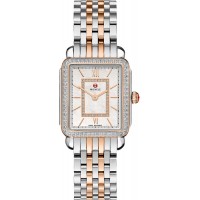 Michele Deco II Mid Two-Tone Rose Gold Women's Watch MWW06I000012 Michele Deco II Mid Two-Tone Rose Gold Women's Watch MWW06I000012