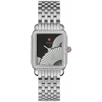 Michele Deco II Mid Fan Dial & Diamond Women's Watch MWW06I000015 Michele Deco II Mid Fan Dial & Diamond Women's Watch MWW06I000015