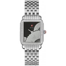 Michele Deco II Mid Fan Dial & Diamond Women's Watch MWW06I000015 Michele Deco II Mid Fan Dial & Diamond Women's Watch MWW06I000015