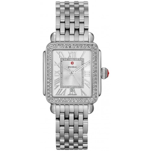 Michele Deco Madison Diamond Women's Watch MWW06G000001 Michele Deco Madison Diamond Women's Watch MWW06G000001