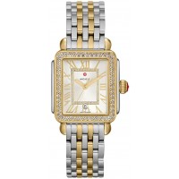 Michele Deco Madison Mid Two Tone Diamond Watch MWW06G000002 Michele Deco Madison Mid Two Tone Diamond Watch MWW06G000002