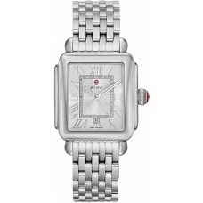 Michele Deco Madison Silver & Diamond Dial Ladies Watch MWW06T000141 Michele Deco Madison Silver & Diamond Dial Ladies Watch MWW06T000141
