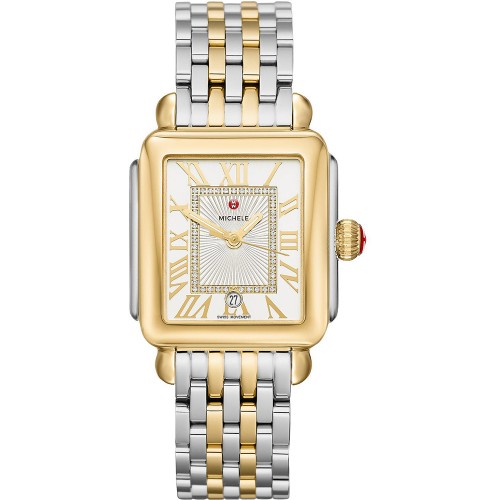 Michele Deco Madison Two-Tone Women's Watch MWW06T000147